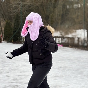 Cagulă �Iepuraș de pluș - 10-20+ ani - îmbrăcăminte și modă - eșarfe, pălării, fularuri - căciulă - Artynos.ro