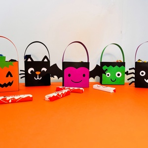 Halloween Candy Bag, Casa & Stil de viata, Accesorii pentru decorat casa, Halloween - tot ce ai nevoie pentru petrecere!, Figurine Halloween, Arta de hartie, ARTYNOS