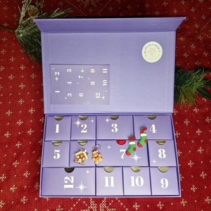 Advent calendar mov cu bijuterii , Craciun, Decoratiuni de Advent, Calendar de Advent, Altele, ARTYNOS