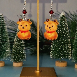 Cercei argint 925 cu reni , Craciun, Cadouri de Mos Craciun, Cadouri de Mos Craciun, Altele, ARTYNOS