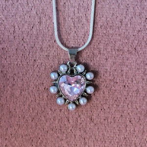 Set placat cu argint 925 cu inimioare roz - bijuterii - cercei - cercei din argint - Artynos.ro