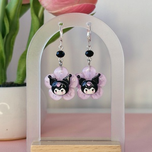 Cercei argint 925 Kuromi, Bijuterii, Cercei, Cercei din argint, Altele, ARTYNOS