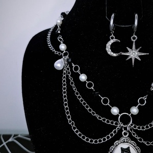 Colier Velvet Darkness �, Casa & Stil de viata, Decoratiuni de casa, Halloween - tot ce ai nevoie de o petrecere!, Bijuterii de Halloween, , ARTYNOS