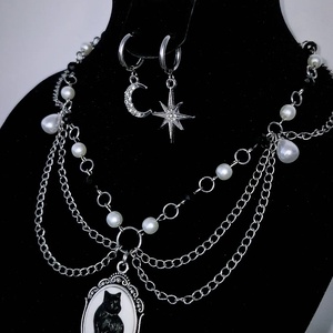 Colier Velvet Darkness � - casă & stil de viață - decorațiuni de casă - halloween - tot ce ai nevoie de o petrecere! - bijuterii de halloween - Artynos.ro