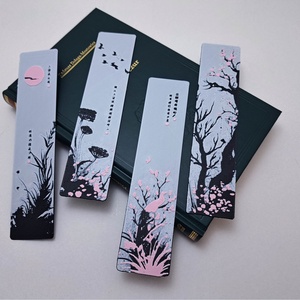 Set 4 Semne de Carte Japanese Blossom - cărți și creații cu tematică muzicală, cadouri - semn de carte - Artynos.ro