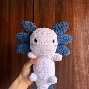 Axolotl crosetat - jucării și echipamente pentru copii - plușuri - figurine de pluș - Artynos.ro