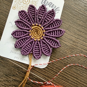 Broșă Mărțișor Floare de Primăvară - accessorii și unelte - broșă, cerc, încuietoare - Artynos.ro