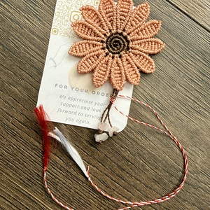 Brosa Martisor Gingasie � Cuart Roz - Artynos.ro