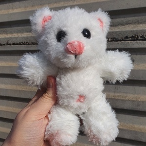 Ursuleț Polar Croșetat  - jucării și echipamente pentru copii - plușuri - ursuleț de pluș - Artynos.ro