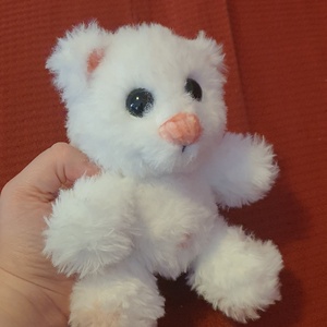 Ursuleț Polar Croșetat  - jucării și echipamente pentru copii - plușuri - ursuleț de pluș - Artynos.ro