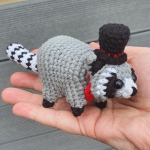 Raton de Buzunar Elegant Crosetat  - Artynos.ro