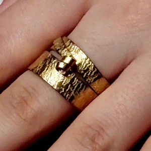 Inel unic, cu design special, din alamă -  - Artynos.ro Inel unic, cu design special, din alamă -  - Artynos.ro