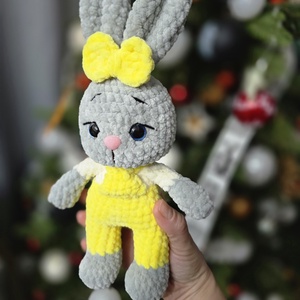 Iepuraș croșetat  - jucării și echipamente pentru copii - accesorii sport - accesorii pentru alte jocuri și sporturi - Artynos.ro