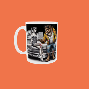 Cana Frumoasa și Bestia  varianta rebelă, Casă & Stil de viață, Accesorii pentru echipamente de bucătărie, Accesorii de servire, Cești cafea, set ceai, Altele, ARTYNOS