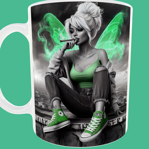 Cana TinkerBell   Design Unic cu AI, Casă & Stil de viață, Accesorii pentru echipamente de bucătărie, Accesorii de servire, Cești cafea, set ceai, Altele, ARTYNOS