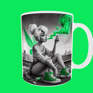 Cana TinkerBell   Design Unic cu AI - casă & stil de viață - accesorii pentru echipamente de bucătărie - accesorii de servire - cești cafea, set ceai - Artynos.ro