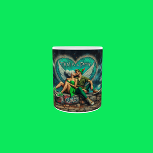 Cana TinkerBell si Peter Pan, Casă & Stil de viață, Accesorii pentru echipamente de bucătărie, Accesorii de servire, Cești cafea, set ceai, Altele, ARTYNOS