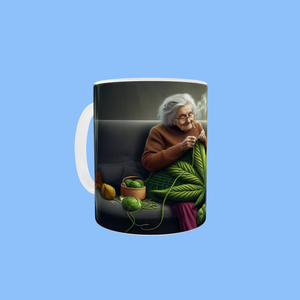 Granny Ganja - cana personalizata prin sublimare - casă & stil de viață - accesorii pentru echipamente de bucătărie - accesorii de servire - căni - Artynos.ro