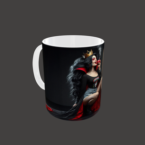 Cana Evil Queen  Whos the highest of them all? - casă & stil de viață - accesorii pentru echipamente de bucătărie - accesorii de servire - căni - Artynos.ro