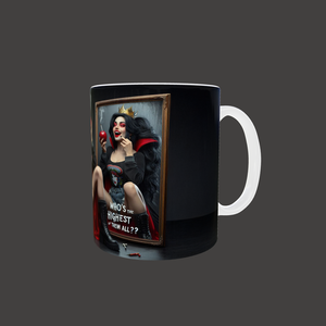 Cana Evil Queen  Whos the highest of them all? - casă & stil de viață - accesorii pentru echipamente de bucătărie - accesorii de servire - căni - Artynos.ro