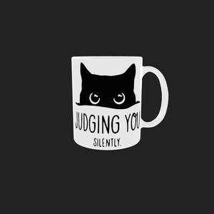 Judging Cat, Casă & Stil de viață, Accesorii pentru echipamente de bucătărie, Accesorii de servire, Căni, Altele, ARTYNOS