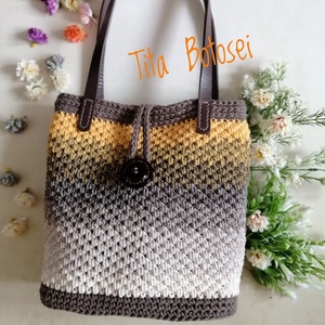 Geanta crosetata, geanta handmade - geantă și husă - genți de umăr și genți de mână - genți casual, genți de mână - Artynos.ro