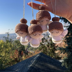 Ornament înger croșetat -  - Artynos.ro