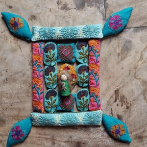 Floare în mijlocul lumii ( cuvertură textilă pentru copii ) - jucării și echipamente pentru copii - jocuri de gândire - curcubeu montessori, jocuri waldorf - Artynos.ro