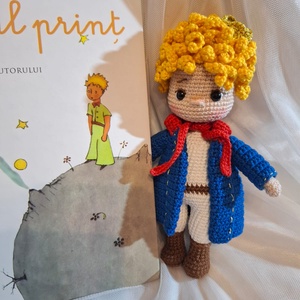 Micul Print, Jucării și echipamente pentru copii, Plușuri, Păpușă croșetată, păpușă de pluș, Broderie, Croșetat, ARTYNOS