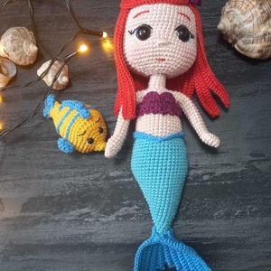 Ariel si Flounder  - jucării și echipamente pentru copii - jucării și accesorii pentru copii - păpuși de joacă - Artynos.ro