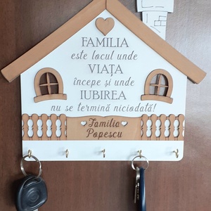 Suport pentru chei,personalizat - casă & stil de viață - decorațiuni de casă - decorațiuni de pereți - suport pentru chei - Artynos.ro