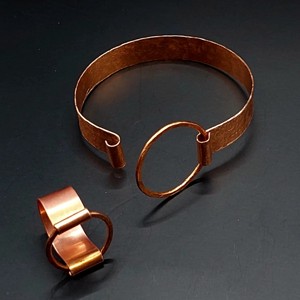 Bijuterii minimaliste din cupru, Bijuterii, Seturi de bijuterii, , ARTYNOS