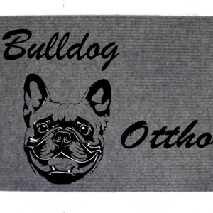 Buldog francez doormat -  - Artynos.ro