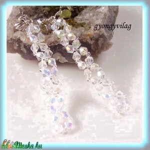 Cercei-bijuterii: cercei dantelati din cristal ceh SSZEB-K05-1f, Bijuterii, Cercei, Cercei agatati, , ARTYNOS