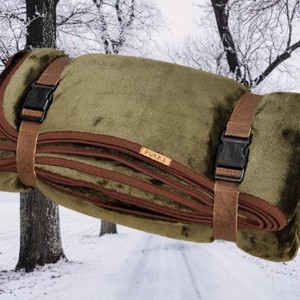 Vânător de pescuit Un singur strat Flanel Fleece pătură cu Carrier - Artynos.ro