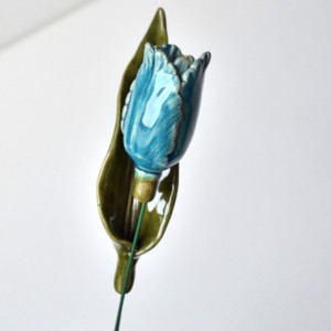 Buchet ceramic, albastru - casă & stil de viață - decorațiuni de casă - accesorii florale - buchete de flori - Artynos.ro