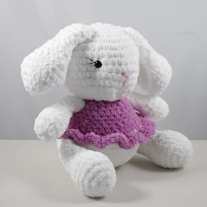 Iepuraș balerină - jucării și echipamente pentru copii - plușuri - iepure de pluș - Artynos.ro