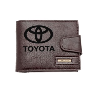 Portofel maro gravat - Toyota, Geantă și husă, Portofele, huse, suporturi, Portofel, Portofel bărbați, , ARTYNOS