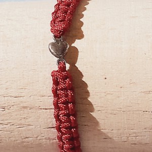 Brățară Macrame cu inimi -  - Artynos.ro