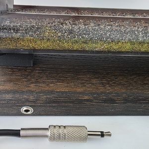 Vitrina cilindrica expozitie machete scara H0 cu conexiune AC (pentru M�rklin) - casă & stil de viață - mobilier artizanal - rafturi  - Artynos.ro
