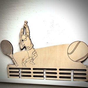 Suporturi pentru medalii Cadou tenis - jucării și echipamente pentru copii - accesorii sport - Artynos.ro