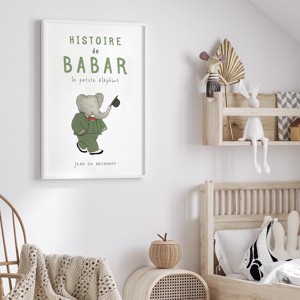Babar elefant poster, camera copiilor arta de perete, poster -  - Artynos.ro