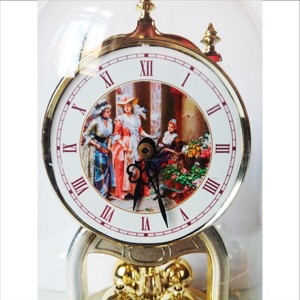 Ceas cu cuc vintage cu scenă barocă, pendul rotativ auriu - casă & stil de viață - decorațiuni de casă - decorațiuni de pereți - ceasuri de perete - Artynos.ro