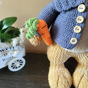 Croșetat iepure peter bunny amigurumi - jucării și echipamente pentru copii - plușuri - iepure de pluș - Artynos.ro
