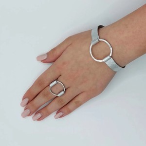 Minimala in forma de pana din aluminiu, Bijuterii, Seturi de bijuterii, , ARTYNOS