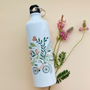 Cantină unică cu ilustrare bicicletă, Casă & Stil de viață, Accesorii pentru echipamente de bucătărie, Accesorii de servire, Accesorii de băutură, Ploscă, , ARTYNOS