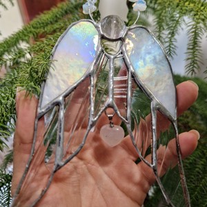 Barewing înger de cristal icy glitter - crăciun - cadouri de moș crăciun - cadouri de moș crăciun - Artynos.ro