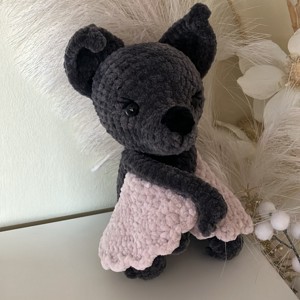Chenille amigurumi liliac -  - Artynos.ro