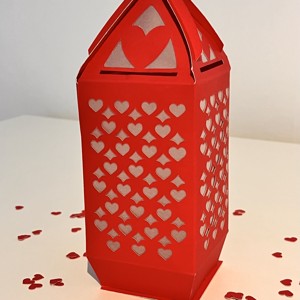 Lanternă de Ziua Îndrăgostiților - casă & stil de viață - lămpi și corpuri de iluminat - lampă de ambianță - Artynos.ro