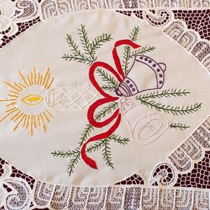 față de masă advent - accesorii de crăciun - decorațiuni de advent - decor de masa advent - Artynos.ro